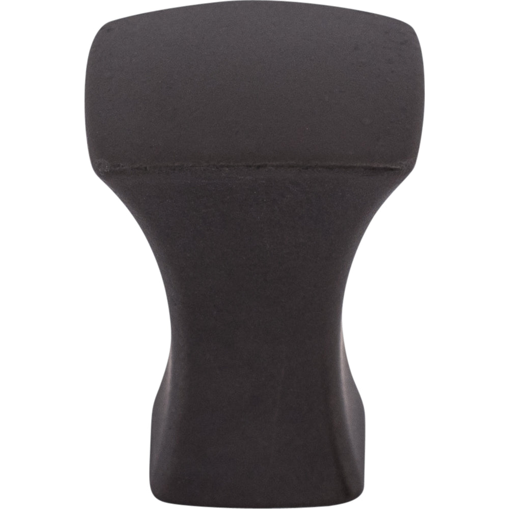 Top Knobs - Hardware - Glacier Knob - Flat Black - Union Lighting Luminaires Décor