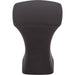 Top Knobs - Hardware - Glacier Knob - Flat Black - Union Lighting Luminaires Décor
