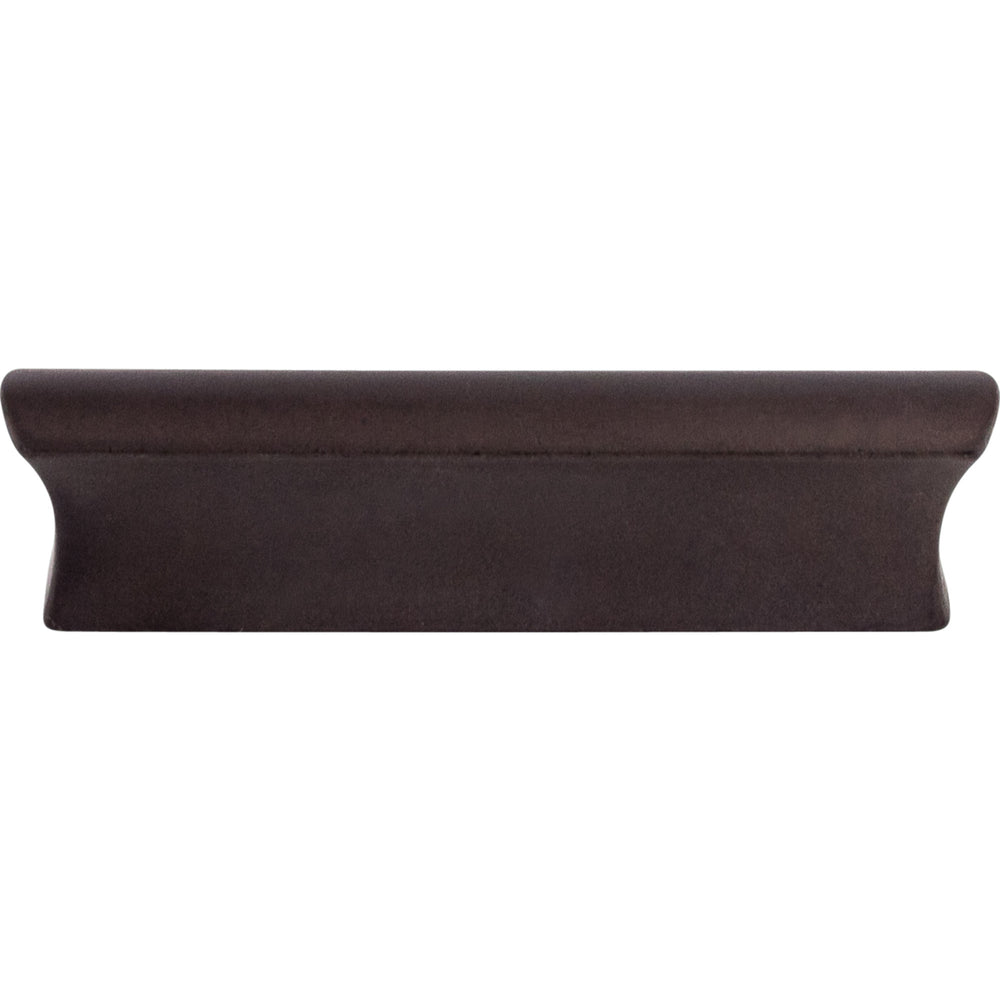 Top Knobs - Hardware - Glacier Pull - Flat Black - Union Lighting Luminaires Décor