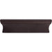 Top Knobs - Hardware - Glacier Pull - Flat Black - Union Lighting Luminaires Décor