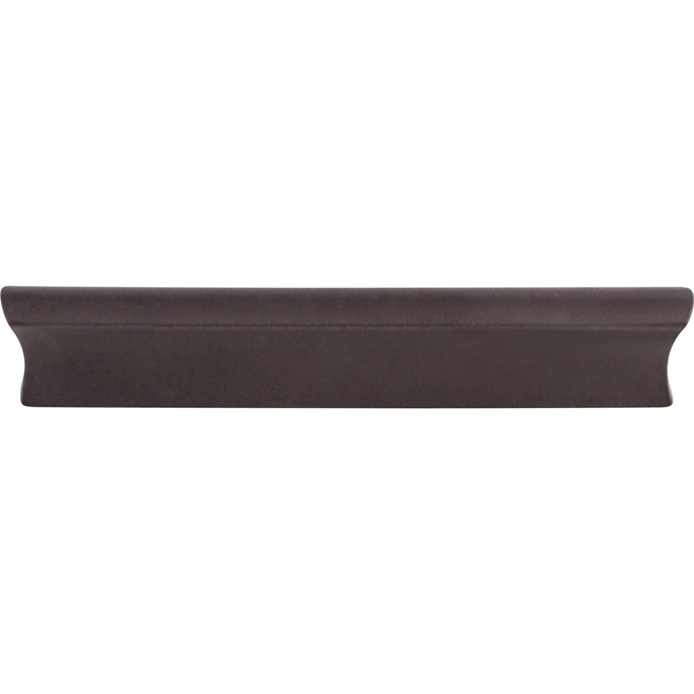 Top Knobs - Hardware - Glacier Pull - Flat Black - Union Lighting Luminaires Décor
