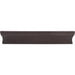 Top Knobs - Hardware - Glacier Pull - Flat Black - Union Lighting Luminaires Décor