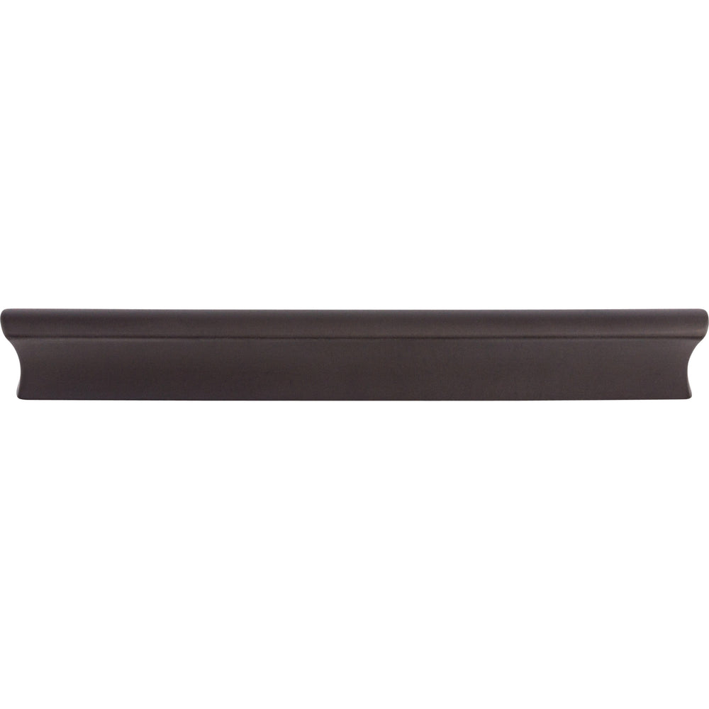 Top Knobs - Hardware - Glacier Pull - Flat Black - Union Lighting Luminaires Décor