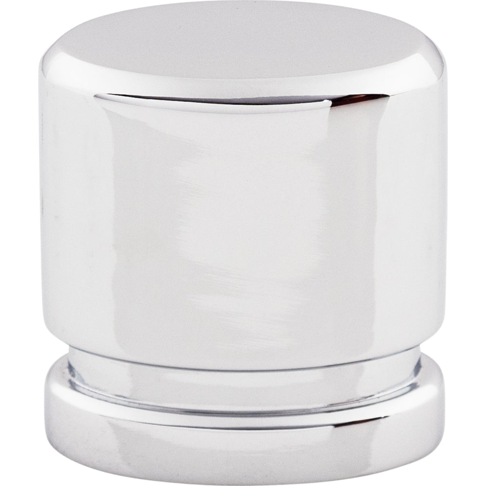 Top Knobs - Hardware - Oval Knob - Polished Nickel - Union Lighting Luminaires Décor