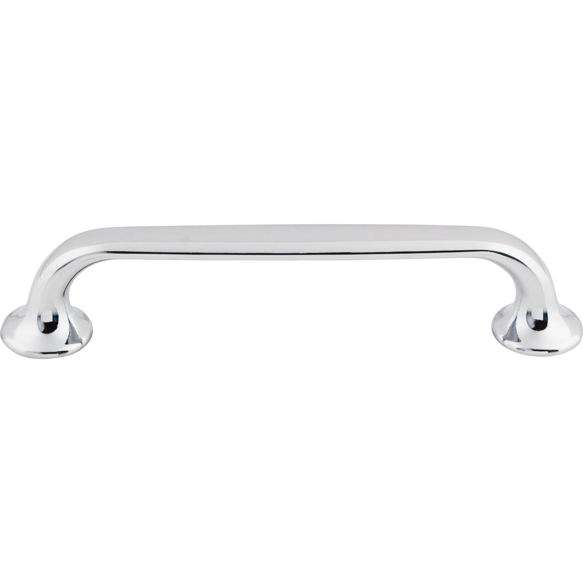 Top Knobs - Hardware - Oculus Oval Pull - Polished Nickel - Union Lighting Luminaires Décor
