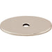 Top Knobs - Hardware - Oval Backplate - Flat Black - Union Lighting Luminaires Décor