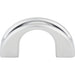 Top Knobs - Hardware - Tango U Finger Pull - Flat Black - Union Lighting Luminaires Décor