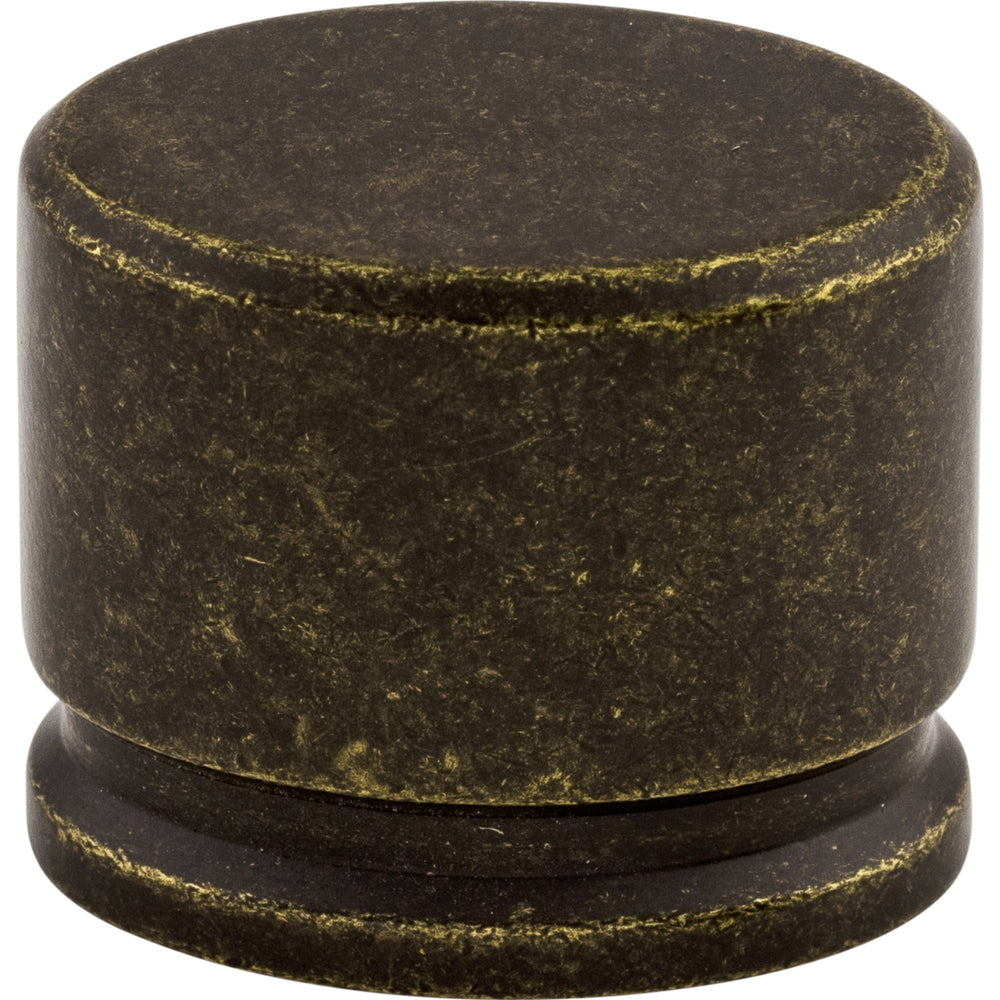 Top Knobs - Hardware - Oval Knob - Flat Black - Union Lighting Luminaires Décor
