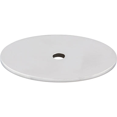 Top Knobs - Hardware - Oval Backplate - Polished Chrome - Union Lighting Luminaires Décor