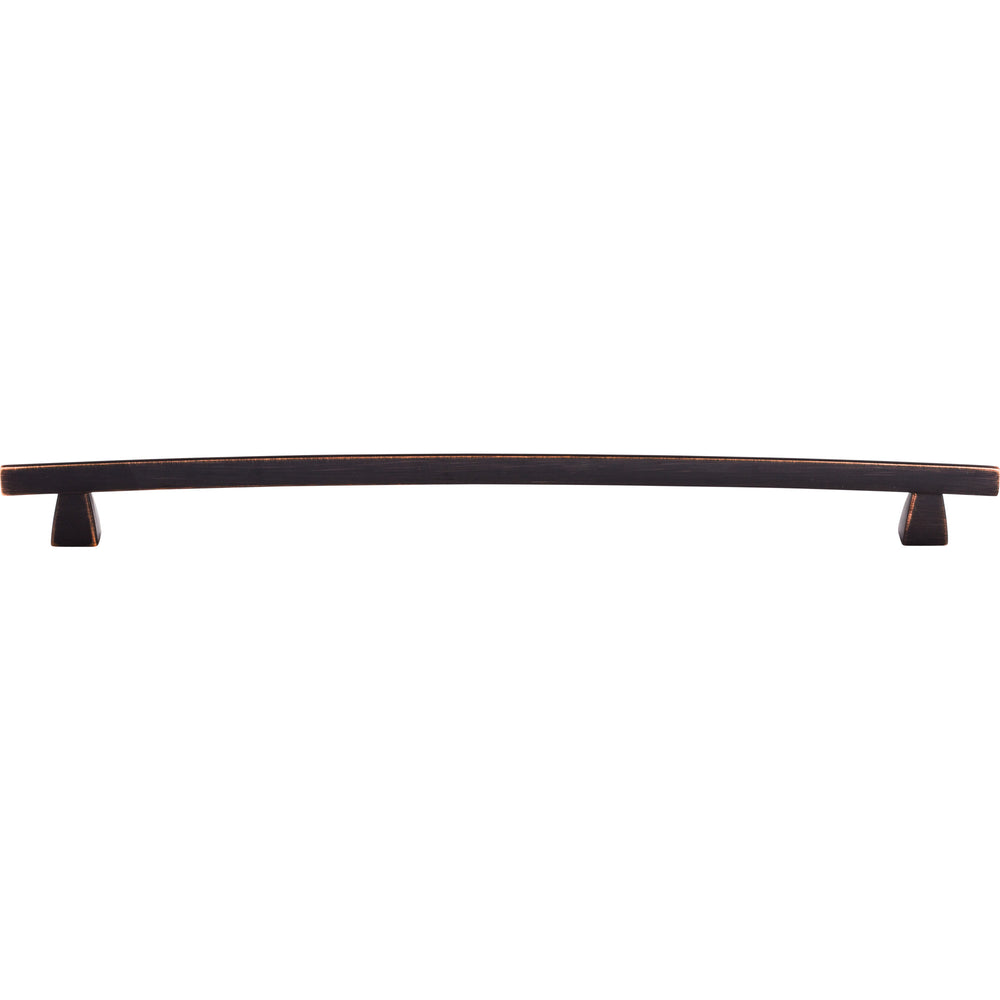 Top Knobs - Hardware - Arched Pull - Flat Black - Union Lighting Luminaires Décor