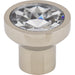 Top Knobs - Hardware - Wentworth Crystal Knob - Brushed Satin Nickel - Union Lighting Luminaires Décor