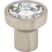 Top Knobs - Hardware - Wentworth Crystal Knob - Polished Chrome - Union Lighting Luminaires Décor