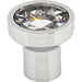 Top Knobs - Hardware - Wentworth Crystal Knob - Polished Nickel - Union Lighting Luminaires Décor