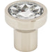 Top Knobs - Hardware - Wentworth Crystal Knob - Brushed Satin Nickel - Union Lighting Luminaires Décor