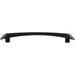 Top Knobs - Hardware - Edgewater Pull - Flat Black - Union Lighting Luminaires Décor