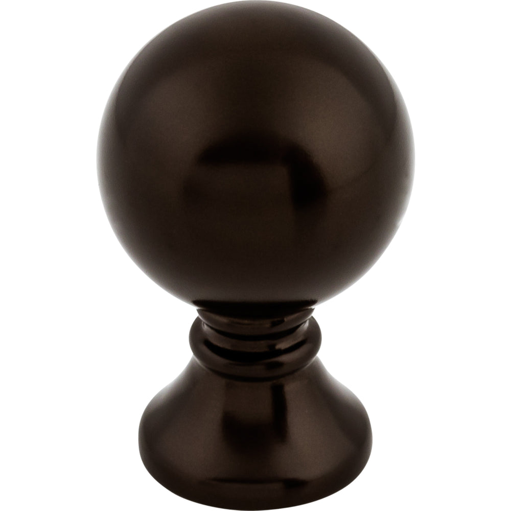 Top Knobs - Hardware - Kara Knob - Flat Black - Union Lighting Luminaires Décor