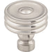 Top Knobs - Hardware - Brixton Ridged Knob - Honey Bronze - Union Lighting Luminaires Décor