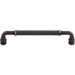 Top Knobs - Hardware - Brixton Pull - Flat Black - Union Lighting Luminaires Décor