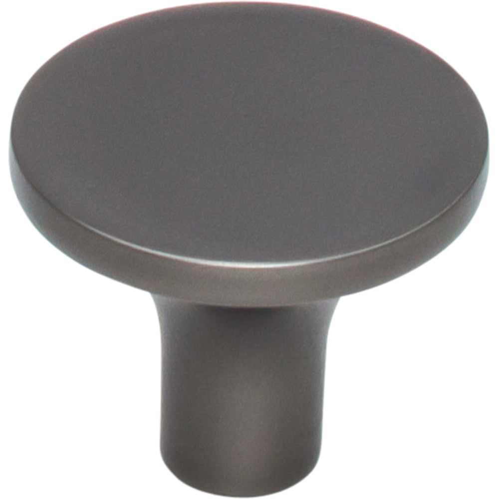 Top Knobs - Hardware - Marion Knob - Flat Black - Union Lighting Luminaires Décor
