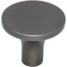Top Knobs - Hardware - Marion Knob - Flat Black - Union Lighting Luminaires Décor