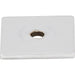 Top Knobs - Hardware - Square Backplate - Pewter Antique - Union Lighting Luminaires Décor