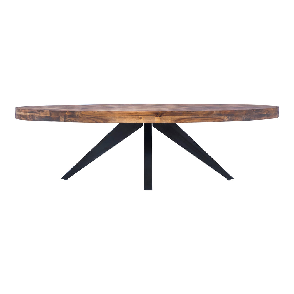 Amber de table basse ovale parq