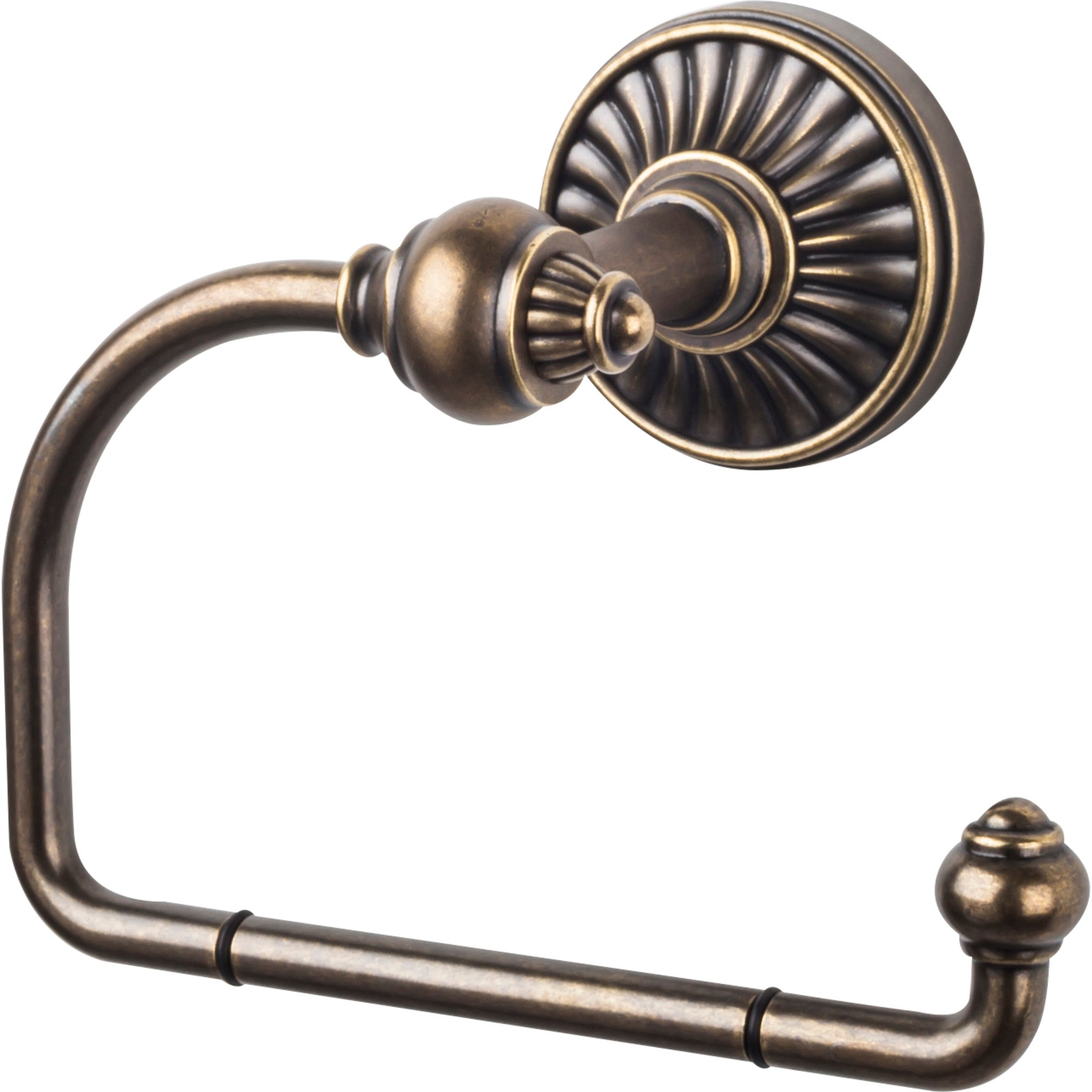Top Knobs - Hardware - Tuscany Bath Tissue Hook - Pewter Antique - Union Lighting Luminaires Décor