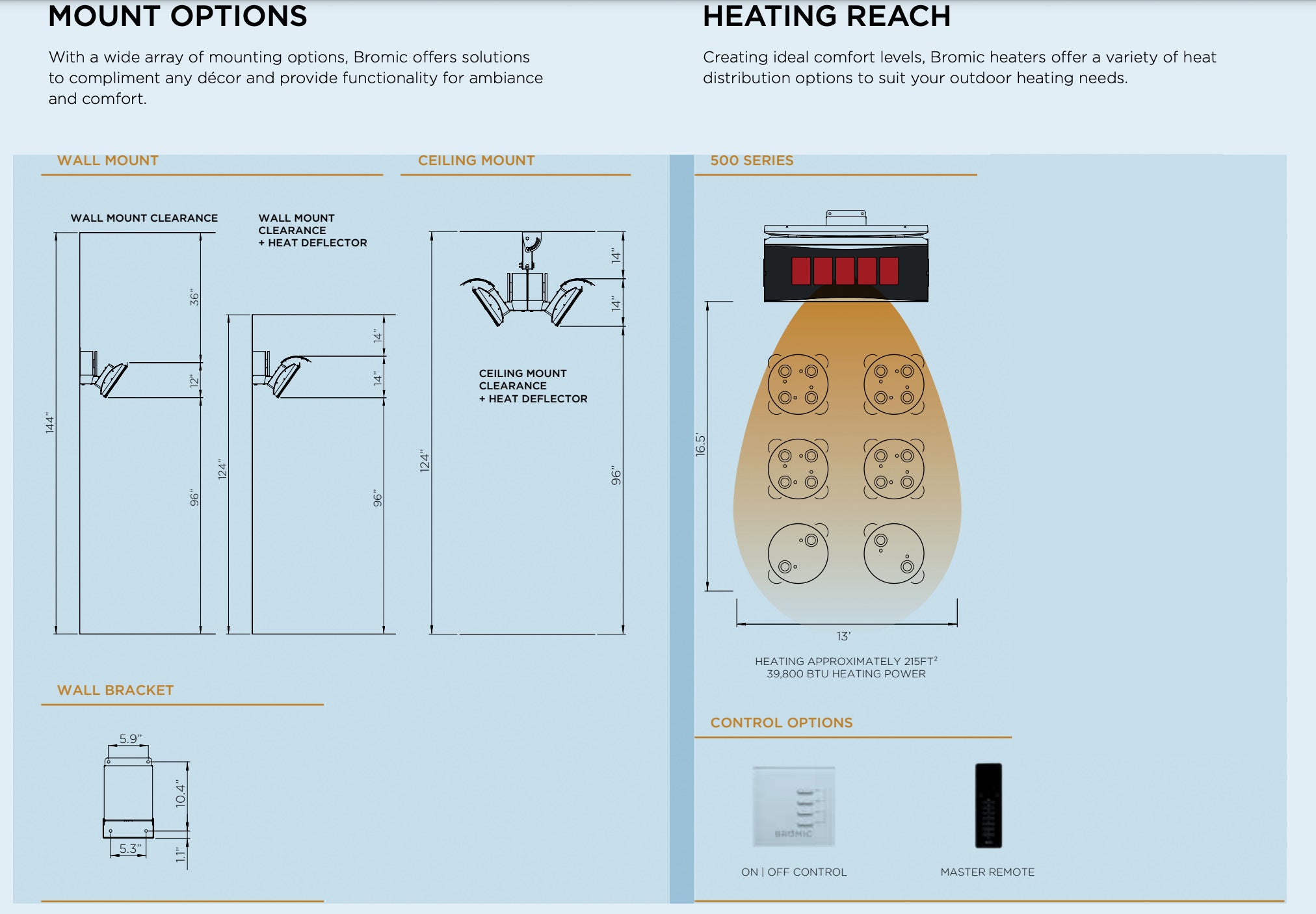 Platinum Smart Heat Gas Outdoor Heater