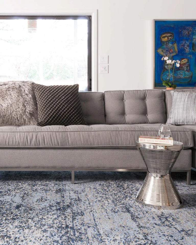 Viera Lt. Blue / Grey Rug (VR-06)