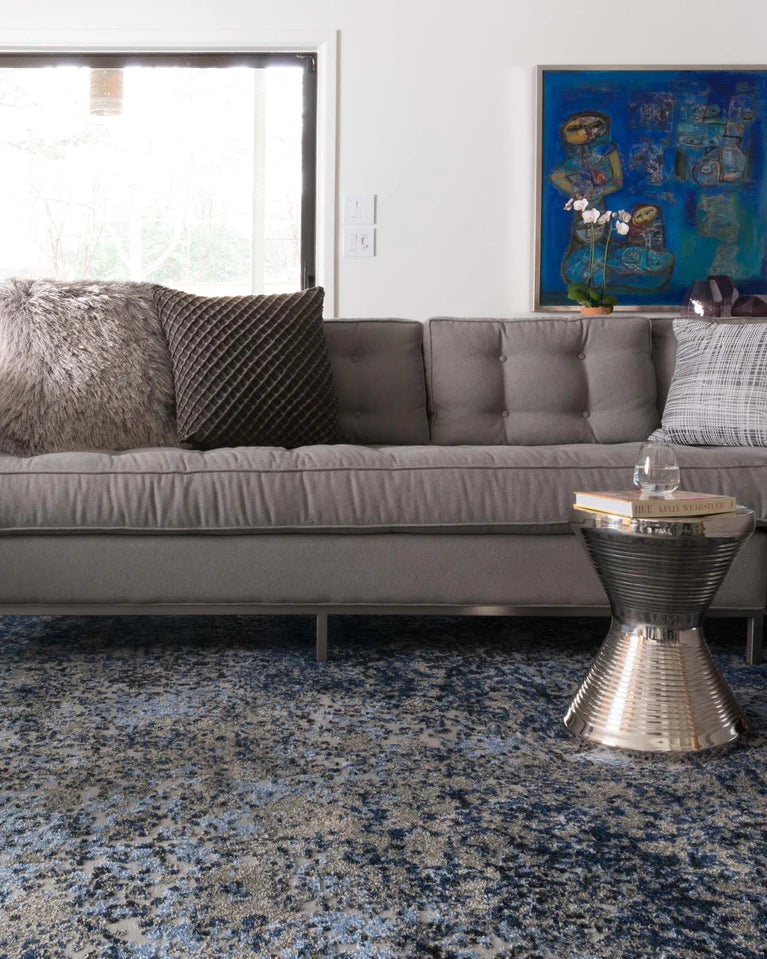 VR-07 Viera Grey / Navy Rug