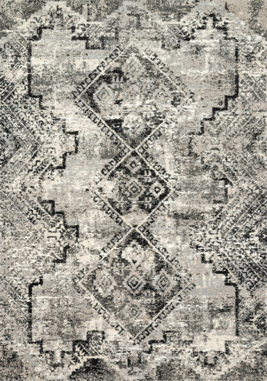 Loloi - Area Rug - Viera Grey/Black Rug - Union Lighting Luminaires Décor