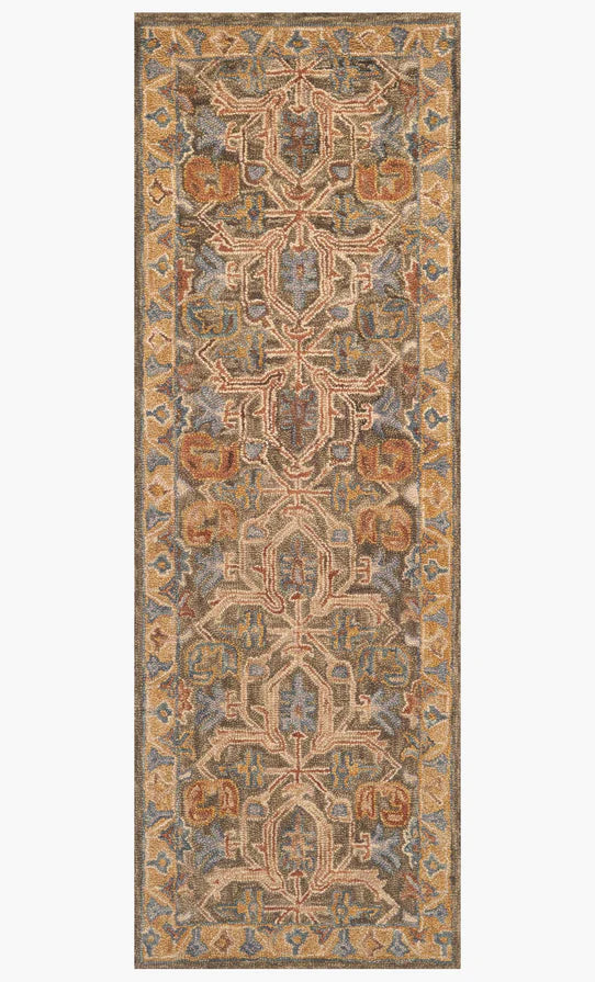VK-01 Victoria Walnut / Multi tapis