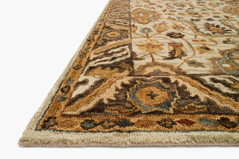 VK-02 Victoria Ivory / DK Taupe tapis