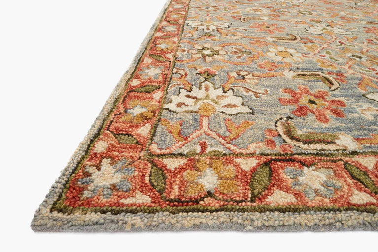 VK-10 Victoria Slate / Terracotta Rug