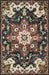 Loloi - Area Rug - Victoria Teal/Raspberry Rug - Union Lighting Luminaires Décor