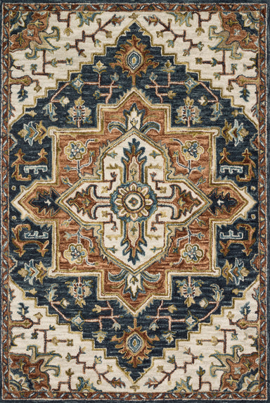 Loloi - Area Rug - Victoria Blue/Multi Rug - Union Lighting Luminaires Décor
