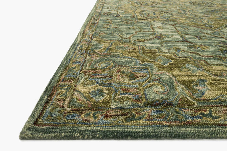 VK-20 Victoria Green foncé / tapis de tabac