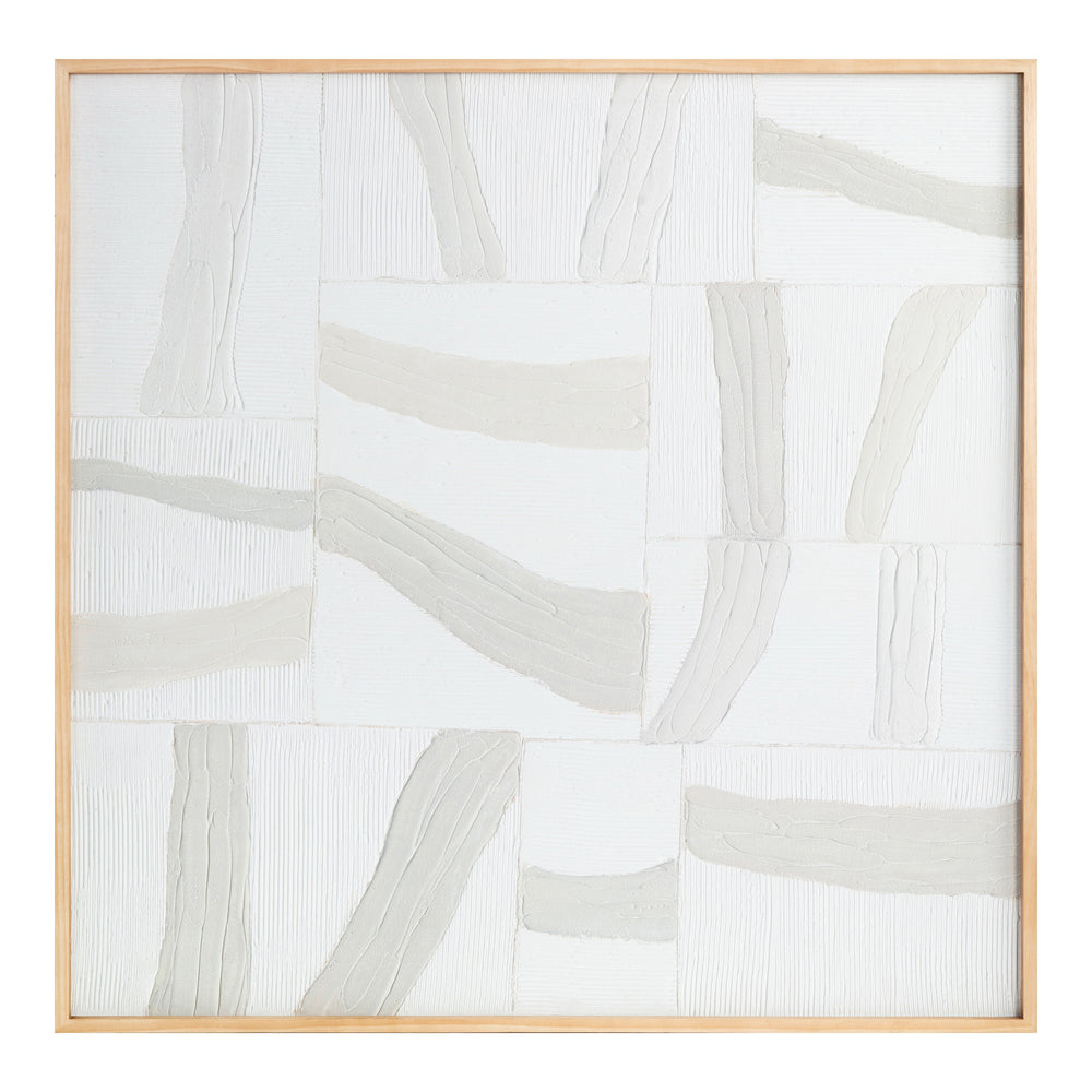 Peinture encadrée configurée