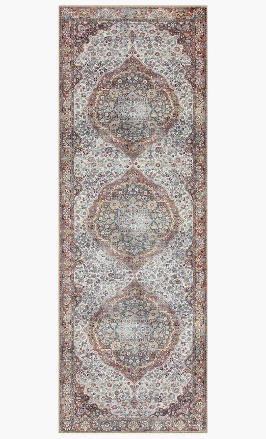 WYN-01 Wynter Red / Multi Rug