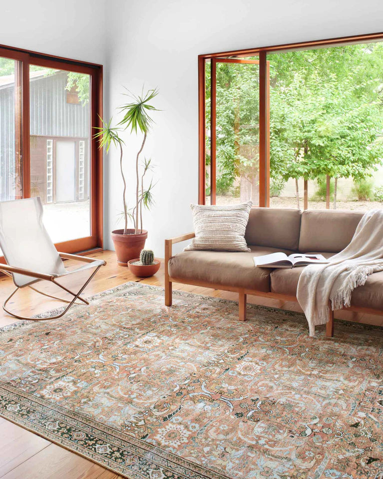WYN-02 Wynter Auburn / Multi Rug