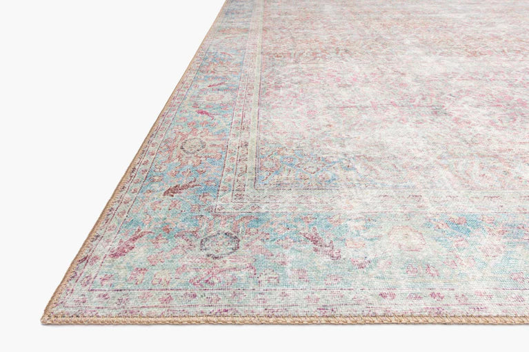 WYN-04 Wynter Red / Teal Rug