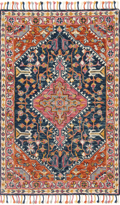 Loloi - Area Rug - Zharah Navy/Multi Rug - Union Lighting Luminaires Décor