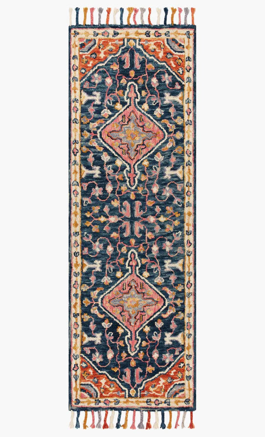 ZR-01 Zharah Navy / Multi tapis