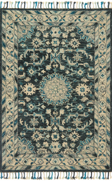 Loloi - Area Rug - Zharah Teal/Grey Rug - Union Lighting Luminaires Décor