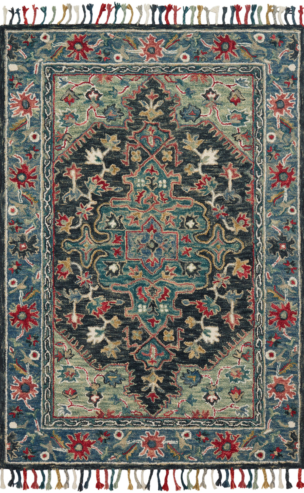 Loloi - Area Rug - Zharah Navy/Blue Rug - Union Lighting Luminaires Décor