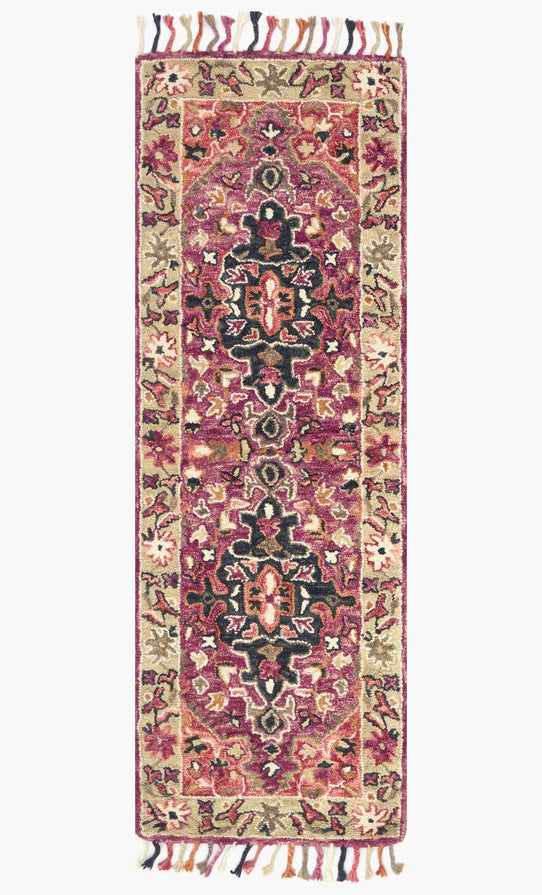 ZR-05 Zharah Raspberry / Taupe Tapis