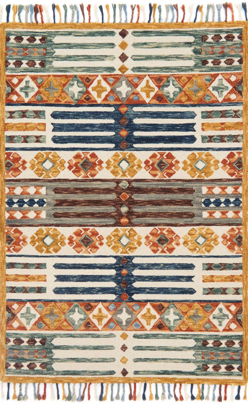 Loloi - Area Rug - Zharah SantaFeSpice Rug - Union Lighting Luminaires Décor