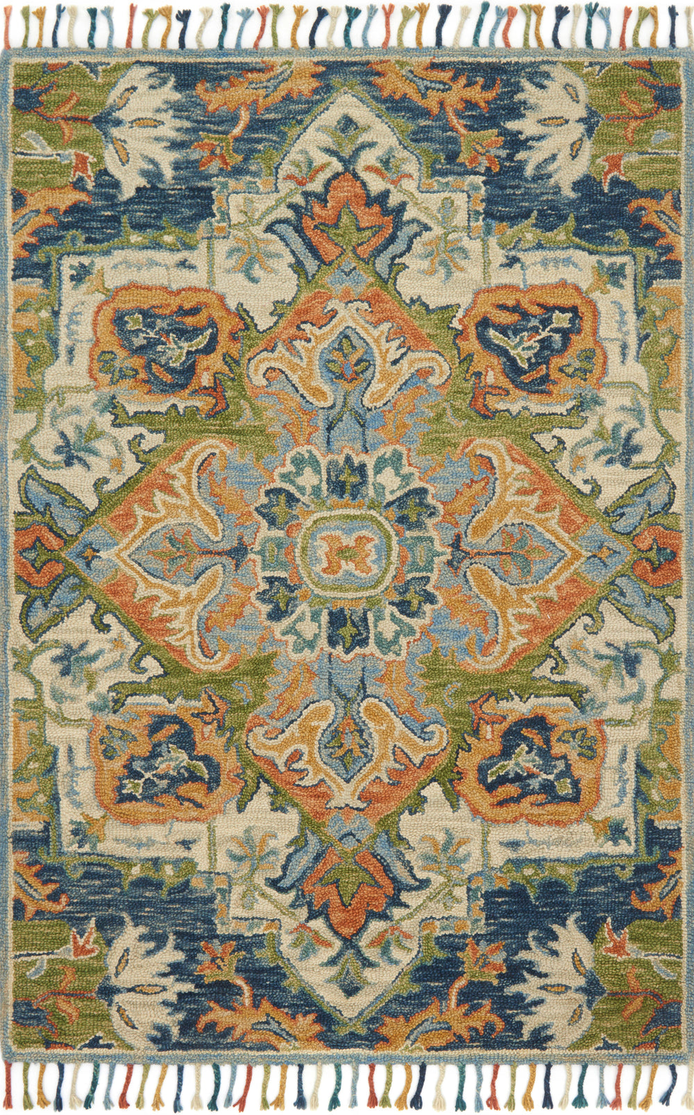 Loloi - Area Rug - Zharah Blue/Multi Rug - Union Lighting Luminaires Décor