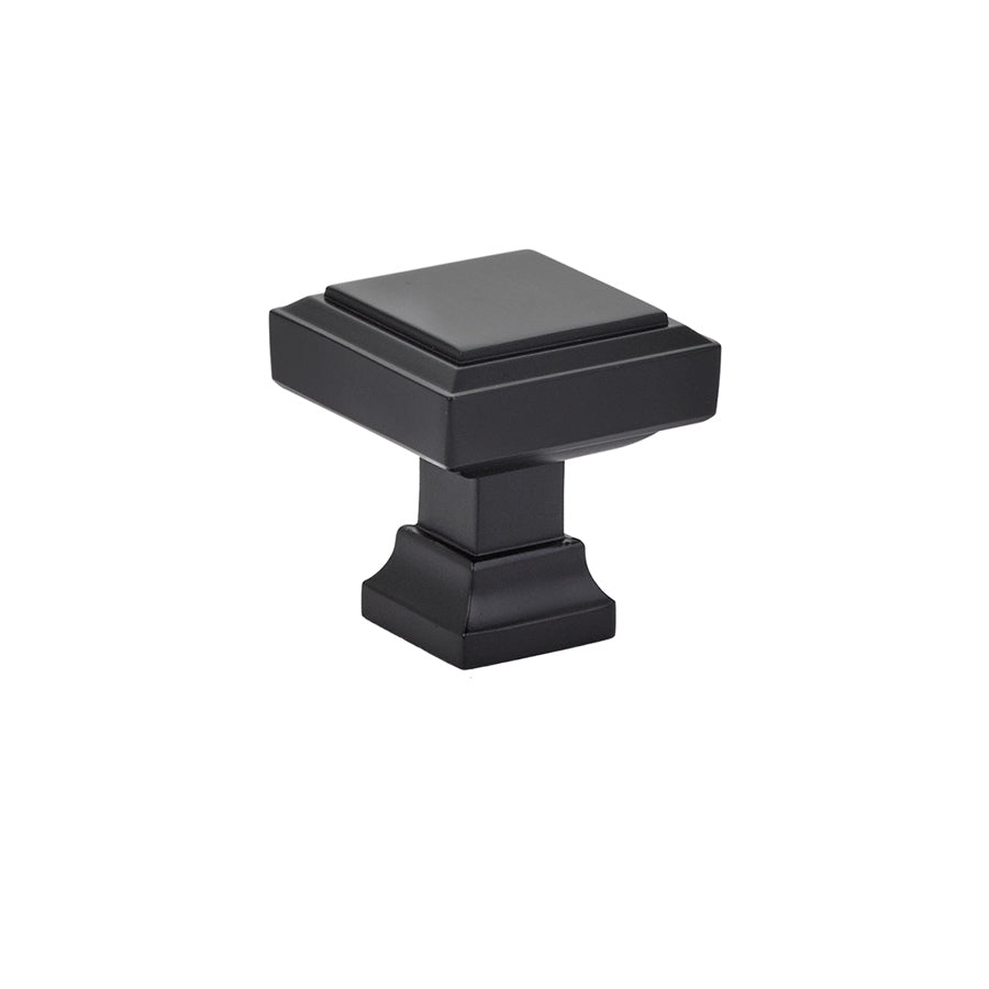 Emtek - Hardware - Geometric Square Knob - Satin Nickel - Union Lighting & Décor
