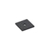 Emtek - Hardware - Art Deco Square Back Plate for Knob - Satin Nickel - Union Lighting & Décor